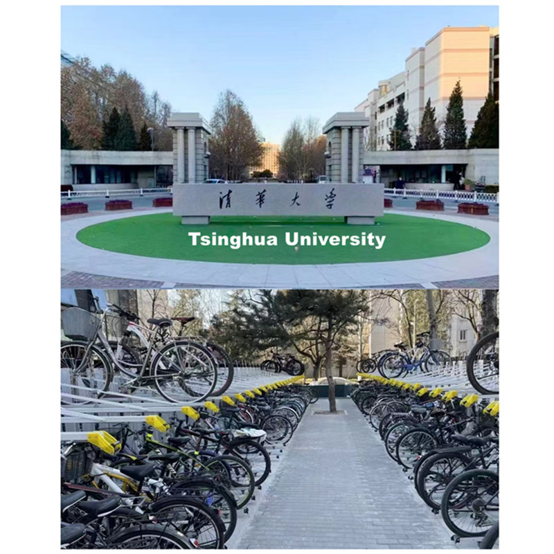 Double-Deck Bike Racks revolutionerar rymdeffektiviteten vid Tsinghua University